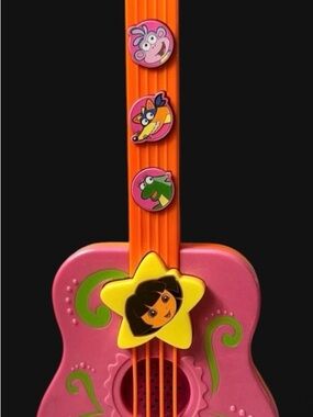 Y2K 2000’s Dora guitar working - Kids Musical Toy